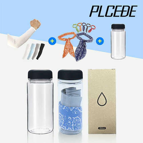 플씨드 아쿠아 쿨토시 1P + 아이스 쿨스카프 1P + 아이스 보틀 350ml 1P 세트