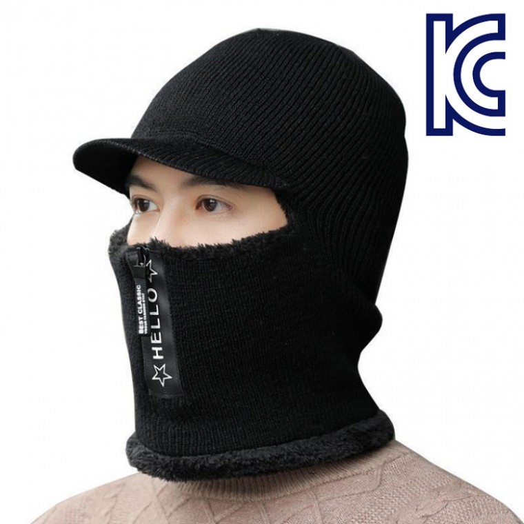 코스모 겨울 스포츠 모자+넥워머세트