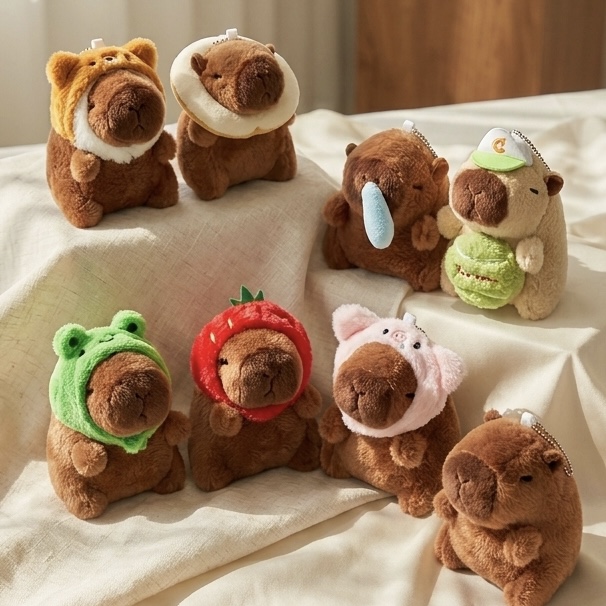 카피바라 키링 열쇠고리 가방 걸이 키홀더