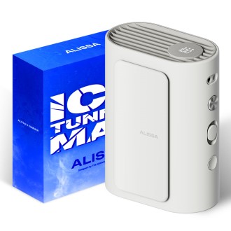 알리사 100단 ICE TUNNEL MAX 휴대용 선풍기 허리 바디 손 선풍기