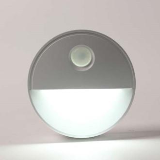 동작감지 반달 LED 무선 센서등(백색)