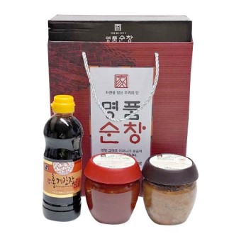 명품 순창 기프트세트 간장, 된장, 고추장, 선물세트