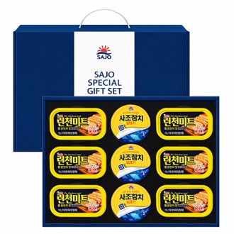 사조 혼합세트9호(살코기참치3P+런천미트6P)