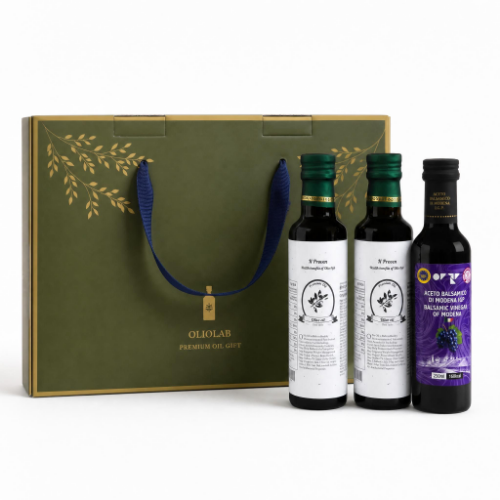 올리브오일 250ml * 2p + 발사믹식초 250ml 선물세트