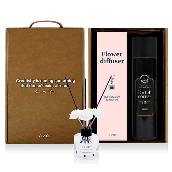 레스쁘리 고급 디퓨저 세트 E (디퓨저 (120ml) + 더치 커피 세트 500ml)