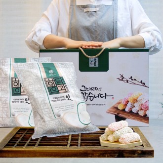 궁중한과G (1kg) 유과 선물세트 한과 명절 설 추석