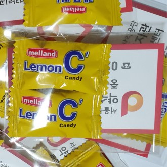 명함사탕 레몬씨캔디 , 명함 제작
