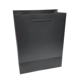 아트지 무지 쇼핑백 블랙 (중) 18*23*10cm