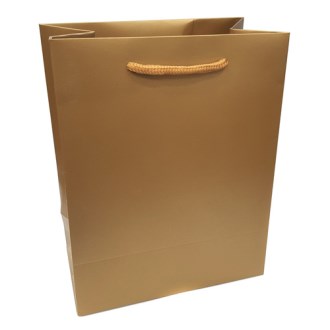아트지 무지 쇼핑백 골드브라운 (중) 18*23*10cm