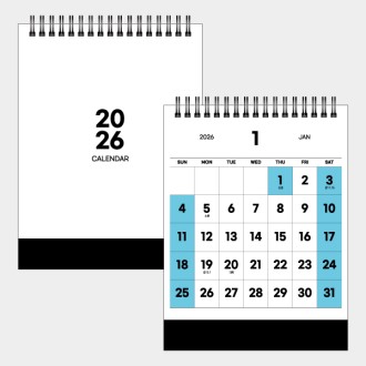 26년 유스토리 타임포인트 트윈링 탁상캘린더(150×200)