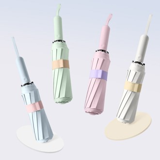 플로비아 스마트락 파스텔 3단 암막양우산