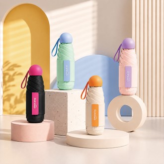 드엔 코튼캔디 초경량 5단 암막 양우산