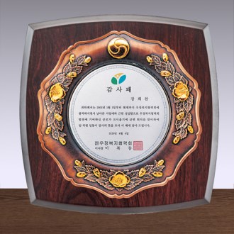 투톤 상패 SD13) 330-3