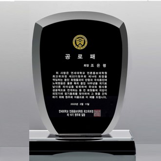 블랙크리스탈 상패 SD14호 107-2
