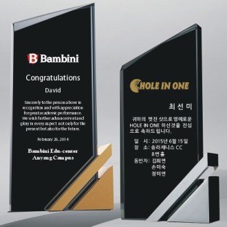 크리스탈 상패 882