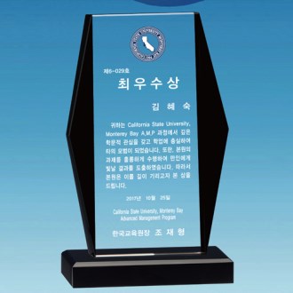 크리스탈 상패 / SD11) 196- 7