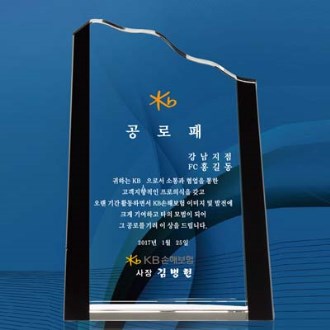 크리스탈 상패 / SD11) 268- 3