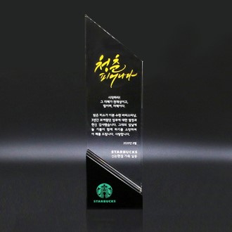 공무원 감사패 송공패 재직 기념패 크리스탈 상패 art 361
