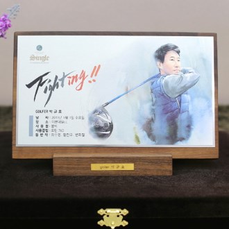 골프패 싱글이글 홀인원 기념패 상패 사이클버디
