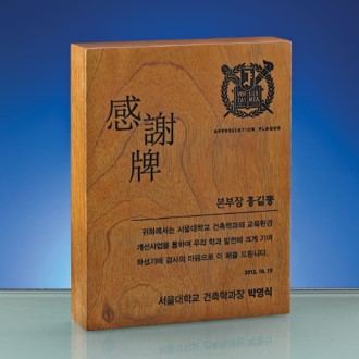 퇴직 임명 위촉 공로 감사패 SW-005-02