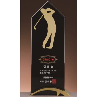 크리스탈 골프모션 트로피 194