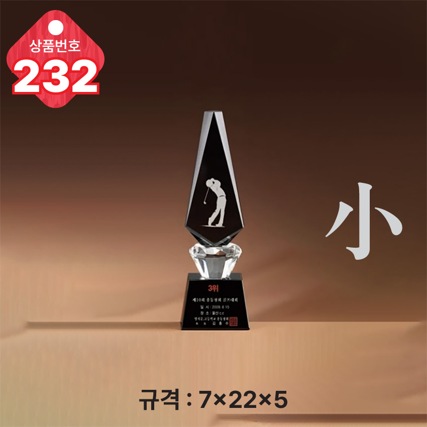 크리스탈 트로피 232