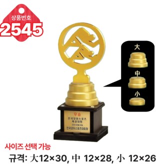 일반 조형 트로피 2545