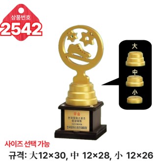 일반 조형 트로피 2542