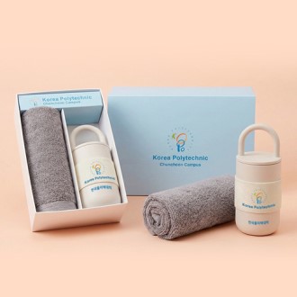 루프텀블러350ml 160g타올세트+싸바리케이스 굿즈세트