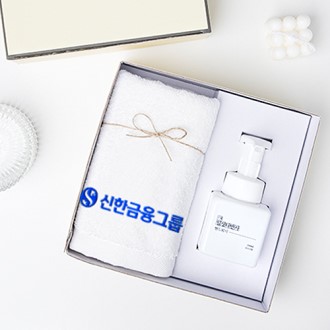 수건 핸드워시 세트 30수 170g