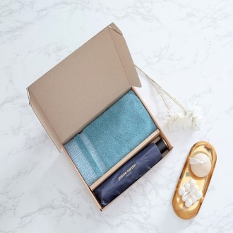220g 고중량 호텔 타월+피에르가르뎅 3단 우산 SET