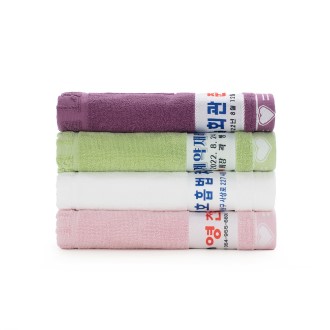 [리노라] 내츄럴 힐링 전사 저가수건 1매 호텔 세면타올 30수 130g