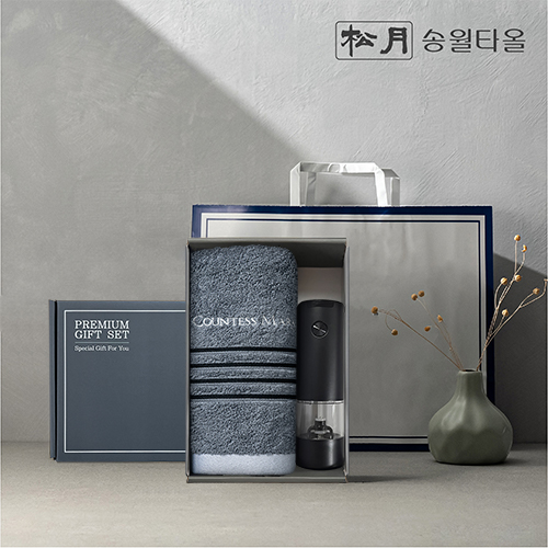 송월 프리미엄 선물 세트, 카운테스마라 포라인40 1P + 전동그라인더 1P