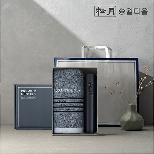 송월 프리미엄 선물 세트, 카운테스마라 포라인40 1P + 전동와인오프너 1P