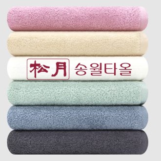 송월타올 라이트무지 (130g)