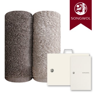 송월타올 헤링본 180g (30수/40*80cm) 2매입 선물세트(박스+쇼핑백 포함)