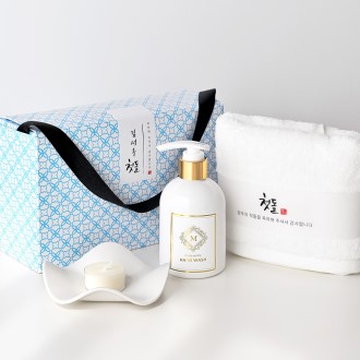 [메이드써니] 호텔 세면타올 모달 40수 170g + 핸드워시 250ml
