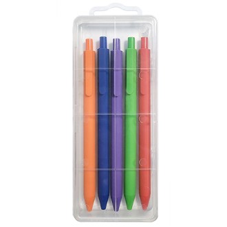 파스텔 라바 볼펜 0.7mm 5P 세트