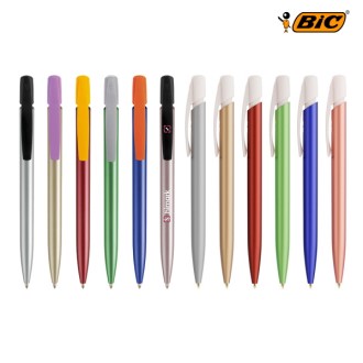 BIC® MEDIA 리사이클 플라스틱 360도 칼라인쇄 볼펜