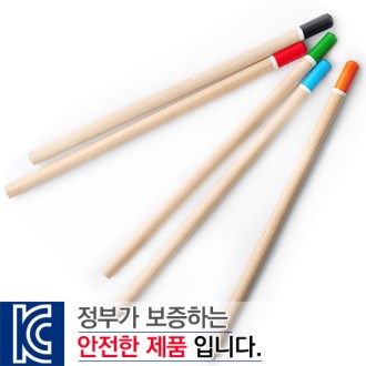 원목 컬러 원형 미두 연필(컬러인쇄가능)