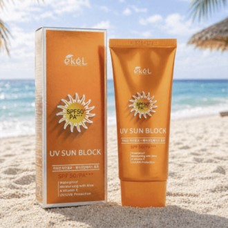 워터프루프썬크림 선블록 자외선차단 SPF50 선크림70ml