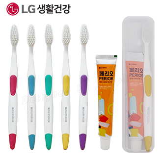 LG미세모+페리오 오리지널 칫솔치약세트