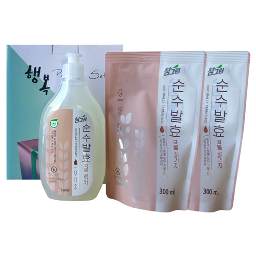참그린 순수 발효 곡물 주방세제 3종 세트