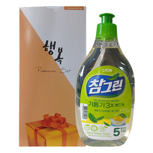 참그린 녹차 뽀드득 주방세제 500g 1p세트