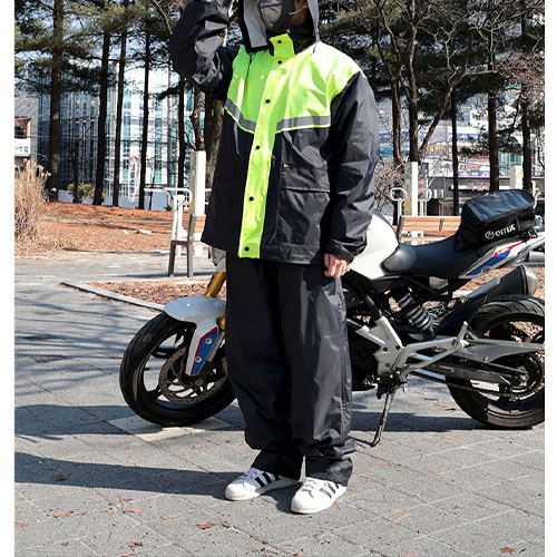 최고급 오토바이 상하우의set