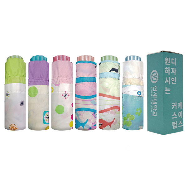 [굿즈 골드넬]5단 초경량 스케치 미니 양우산