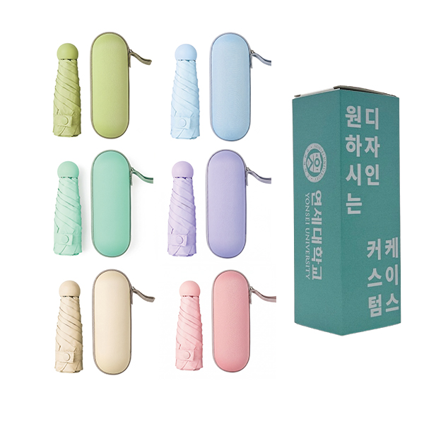 [굿즈 골드넬]UV차단 5단 라운드 양우산
