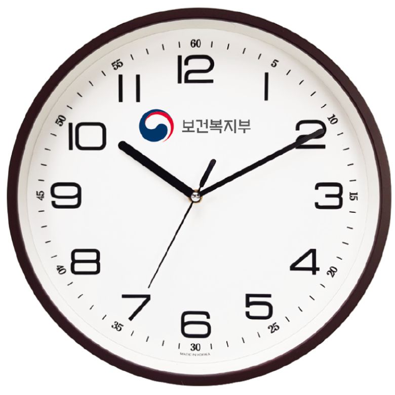 병원용 280mm 밤색A 무소음